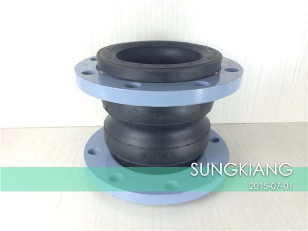 高壓熱水泵配套橡膠軟連接 DN150雙球橡膠接頭,上海DN150雙球橡膠接頭,淞江DN150雙球橡膠接頭