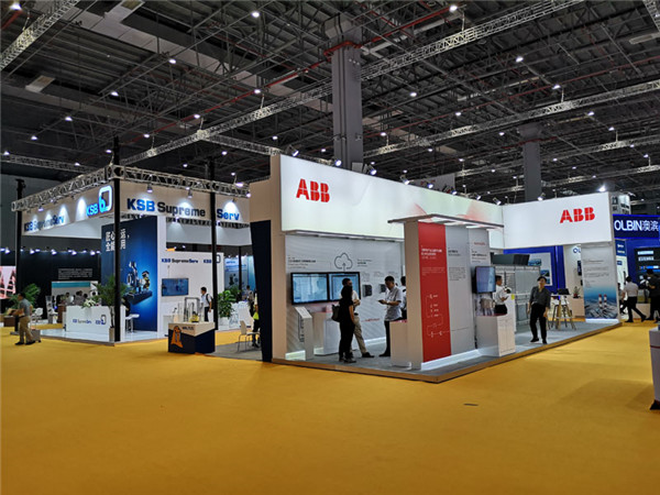 「2019」橡膠軟連接專業(yè)廠家再次參加上海國(guó)際泵管閥展·淞江集團(tuán)